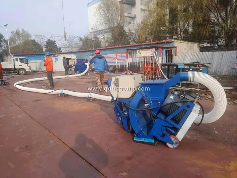 拋丸機(jī)去除鋼板的銹跡 拋丸機(jī)去除鋼板的銹跡