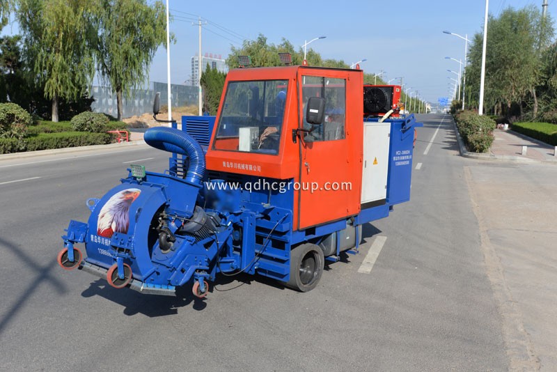 駕駛式橋面拋丸機