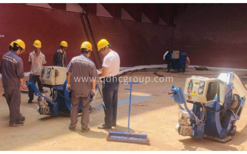 華川移動拋丸機的主要功能