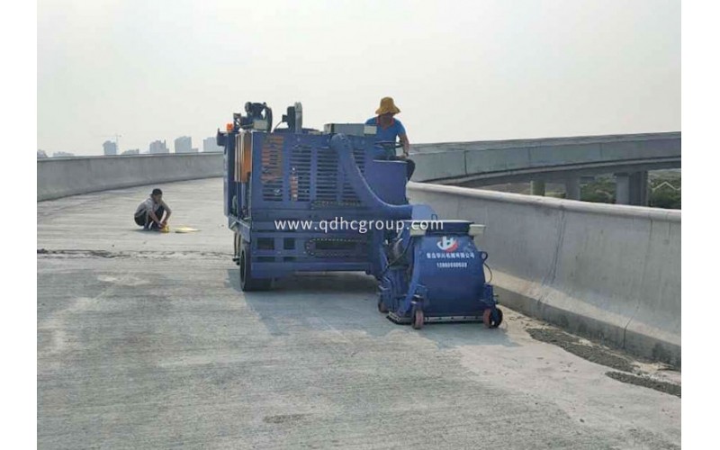 移動拋丸機在橋面施工時需要注意哪幾點問題？